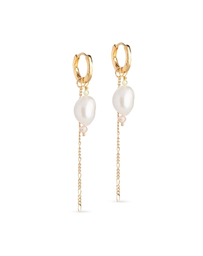 Enamel Copenhagen - Adeline Øreringe - Guldfarvet